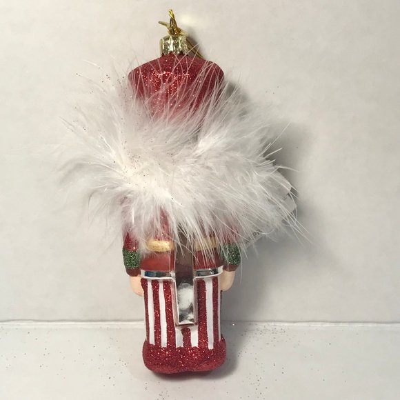 Kurt Adler Glass Nutcracker Toy Soldier Christmas Ornament Noble Gems Hand Blown - Picture 6 of 16